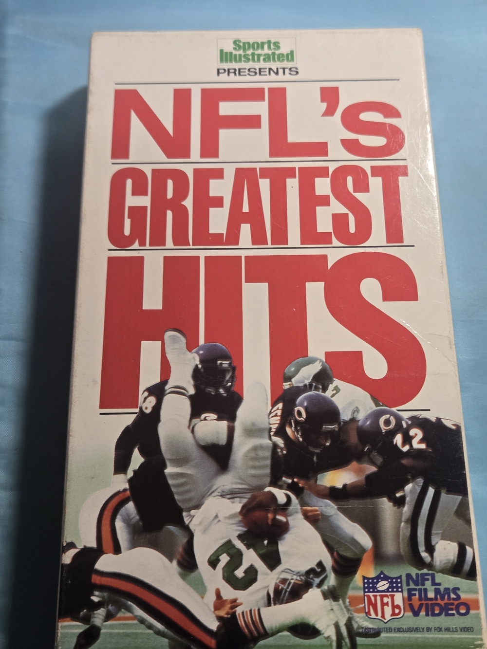 NFL'S Greatest Hits Sports Illustrated VHS VCR Tape Movie Football 1988